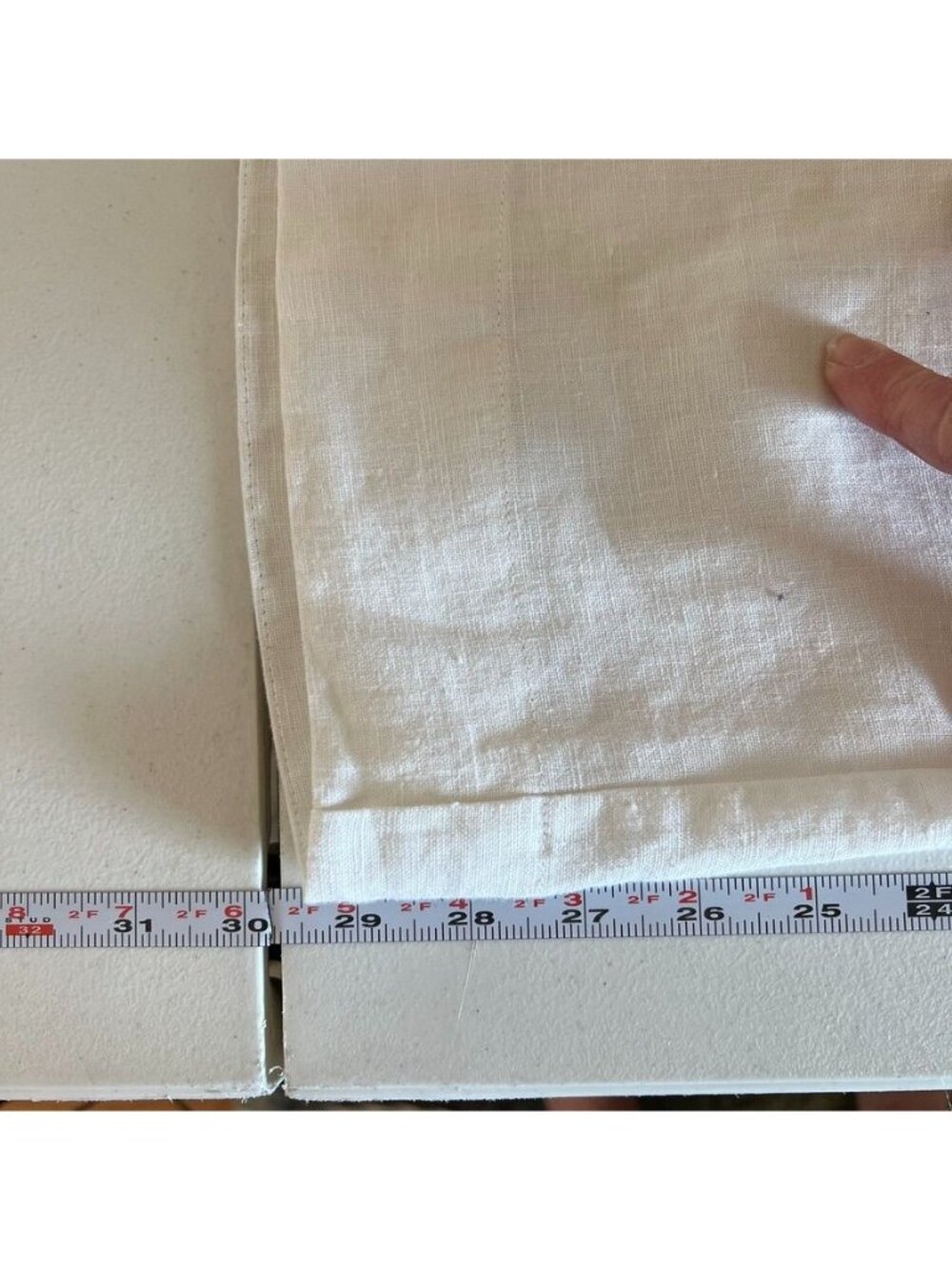 Tommy Bahama Two Palms Linen Pants Women Sz L Drawstring Pull-On White Comfort - Picture 8 of 15
